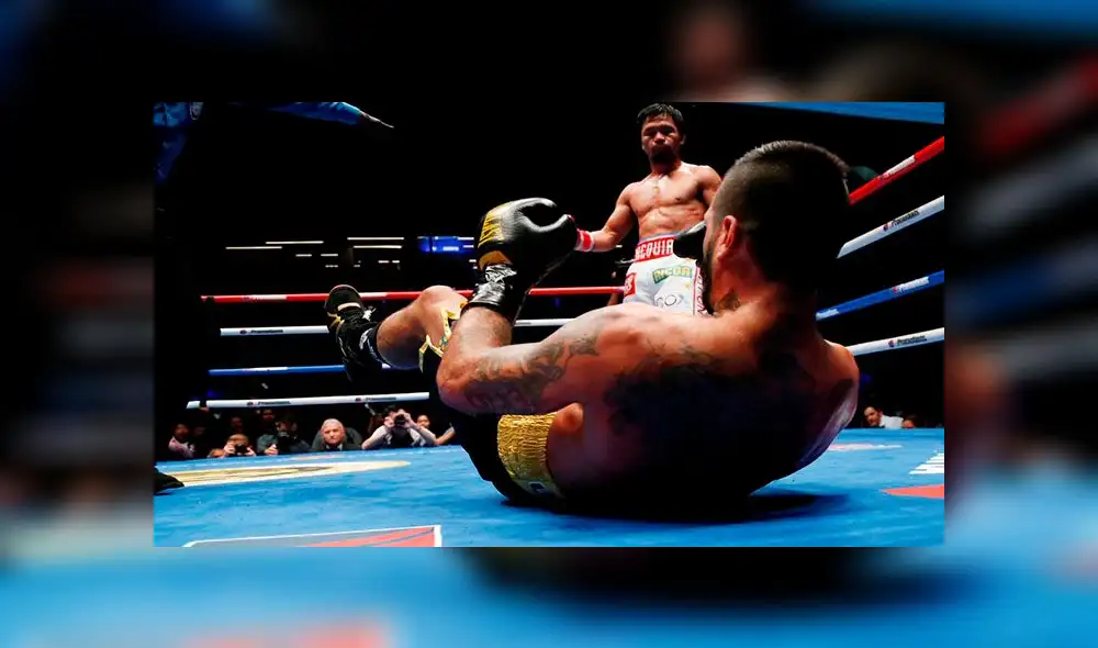 Manny Pacquiao derrota a Matthysse y es nuevo campeón peso welter