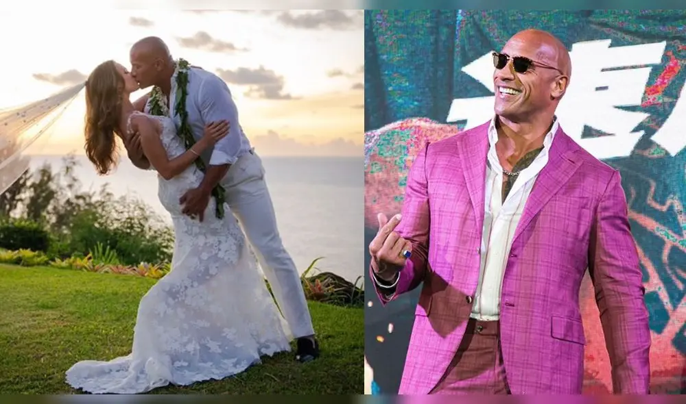 Dwayne Johnson y Lauren Hashian unen sus vidas con boda de ensueño