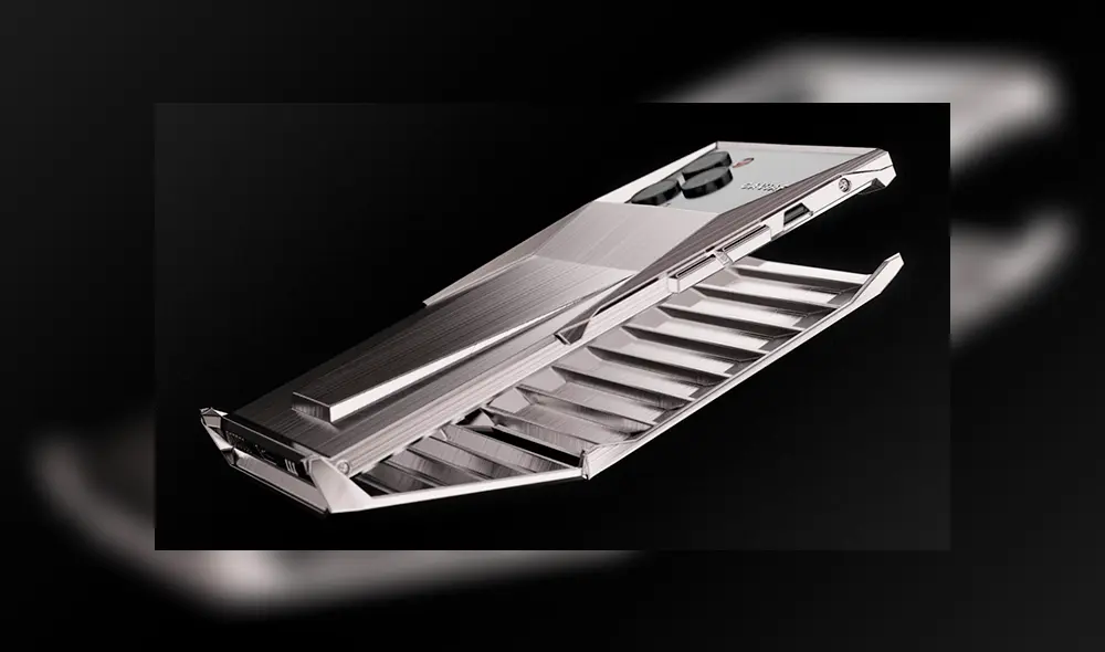 Conoce el nuevo iPhone 11 Pro inspirado en el Cybertruck de Tesla. | Foto: Caviar