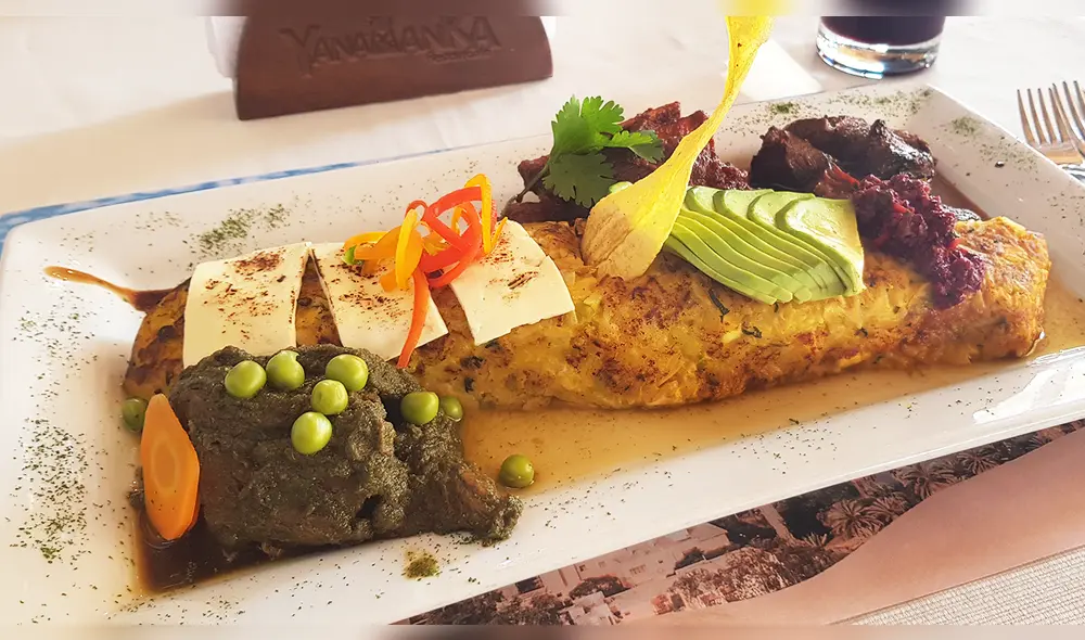 Tacu tacu de picante de pallares al estilo Yanamanka. Buenazo