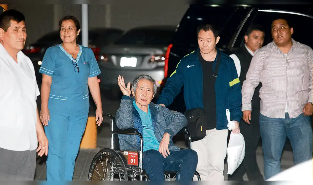 Alberto Fujimori deja clínica y nada impide que haga política