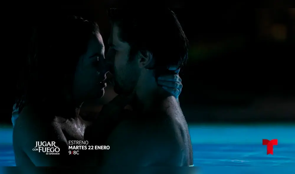 Jason Day y Gaby Espino protagonizan candente escena en ‘Jugar con fuego’ [VIDEO]