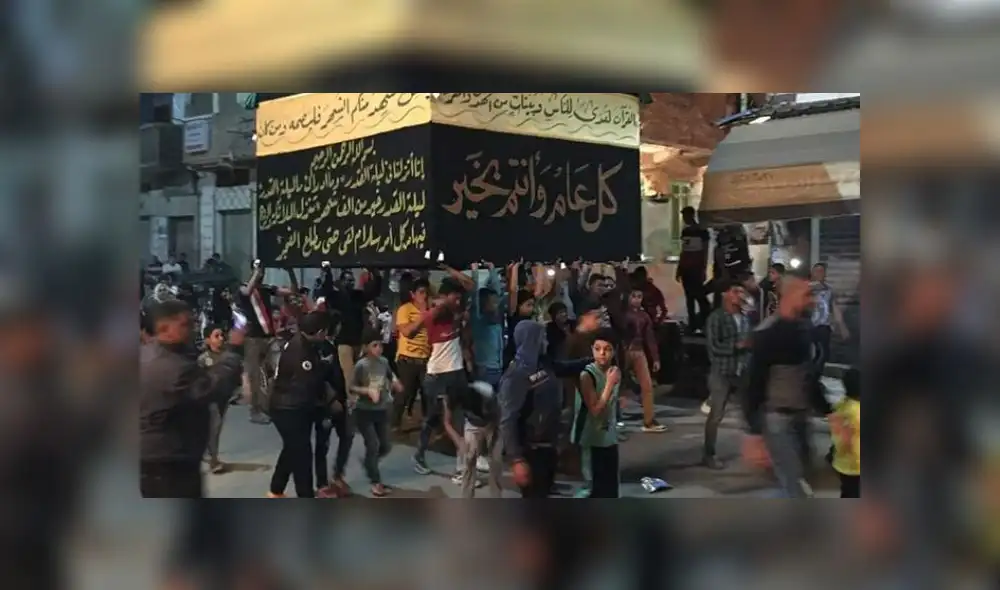 La actividad marcaba el inicio del Ramadán, mes sagrado para los musulmanes. Fuente: Egypt Independent.