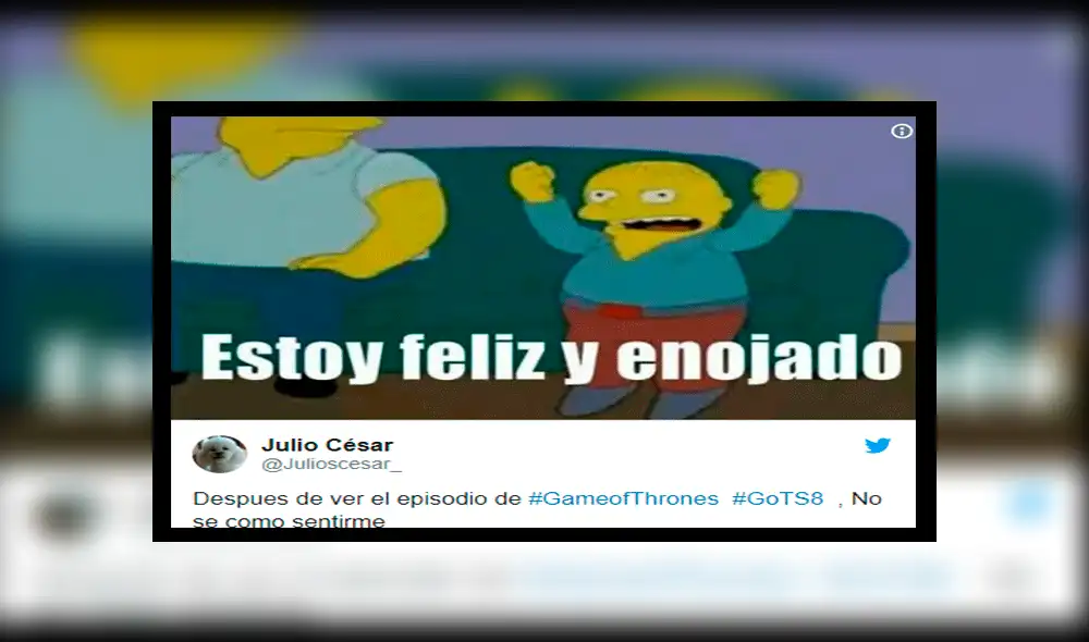 Game of Thrones: usuarios crean hilarantes memes sobre el último capítulo de la serie [FOTOS]