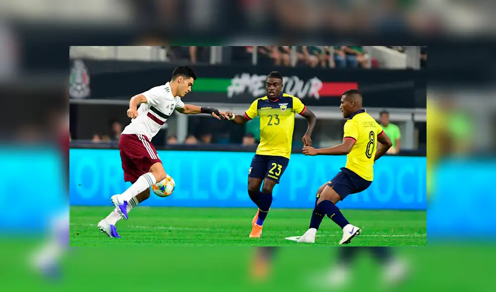 México venció 3-2 a Ecuador en amistoso internacional [RESUMEN]