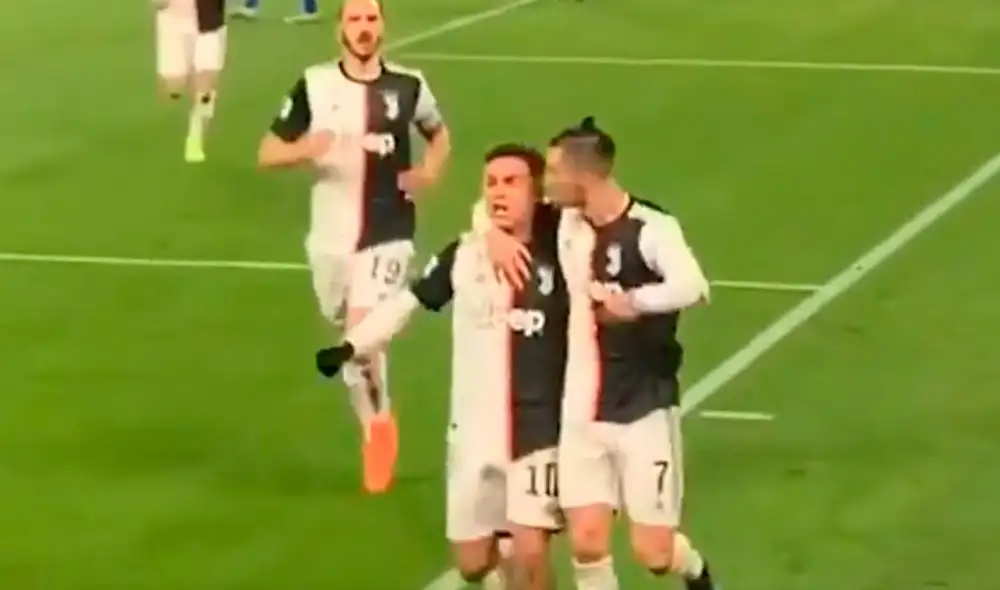 Cristiano Ronaldo y el tierno beso a Dybala que da la vuelta al mundo Cristiano Ronaldo y el tierno beso a Dybala que da la vuelta al mundo