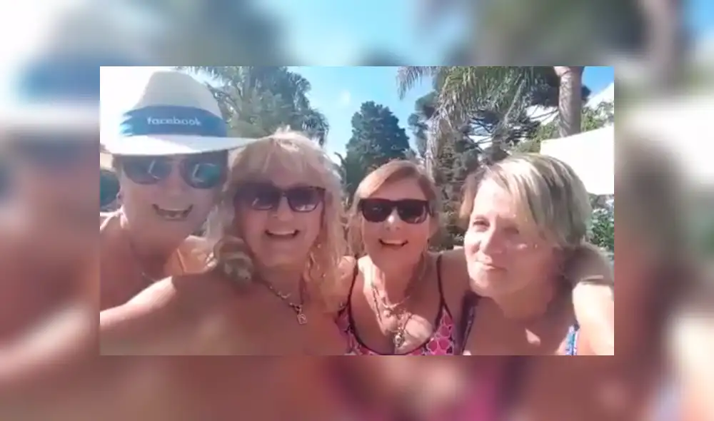 Facebook Viral: ancianas intentaron tomarse una selfie pero terminaron grabando un gracioso video