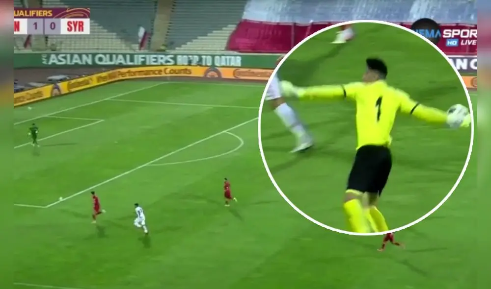 Irán y Siria jugaron por las eliminatorias asiáticas a Qatar 2022. Foto: Diema Sports 2 Irán y Siria jugaron por las eliminatorias asiáticas a Qatar 2022. Foto: Diema Sports 2