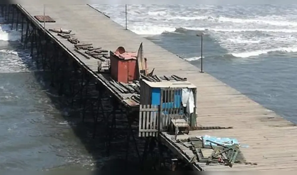 Este es el muelle de Puerto Eten. Foto: Mira por ellos