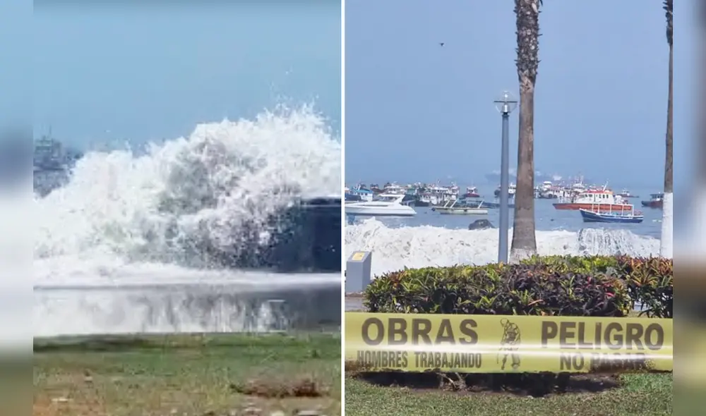 Oleaje anómalo en el Callao: vecinos fueron sorprendidos al ver puertos y plazas inundadas. Foto: composición LR/Jessica Merino/URPI-LR Oleaje anómalo en el Callao: vecinos fueron sorprendidos al ver puertos y plazas inundadas. Foto: composición LR/Jessica Merino/URPI-LR