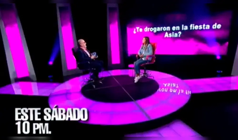 El Valor de la verdad: Claudia Meza respondió hasta 18 preguntas en el programa de Beto Ortiz.