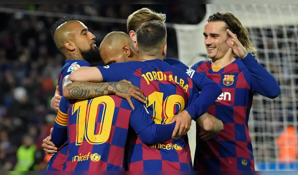 Barcelona: jugadores y comando técnico dieron negativo a prueba del coronavirus. Foto: AFP