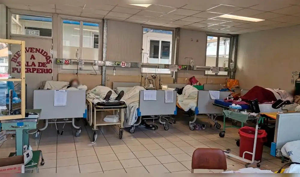 Existen cuatro camas disponibles en el departamento de Gineco Obstetricia.