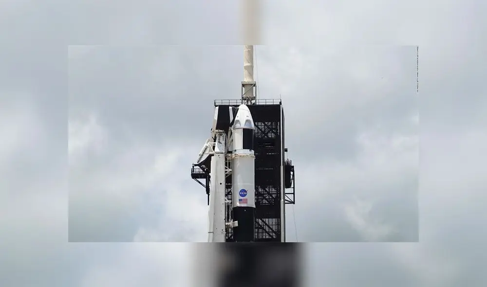 El pasado miércoles se canceló el lanzamiento debido al mal tiempo. Foto: NASA.