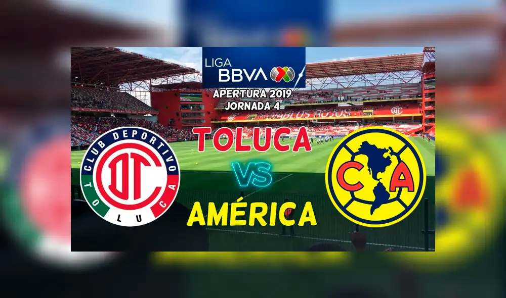 América vs. Toluca EN VIVO ONLINE por la Liga MX vía TUDN, ESPN y Canal de las Estrellas.