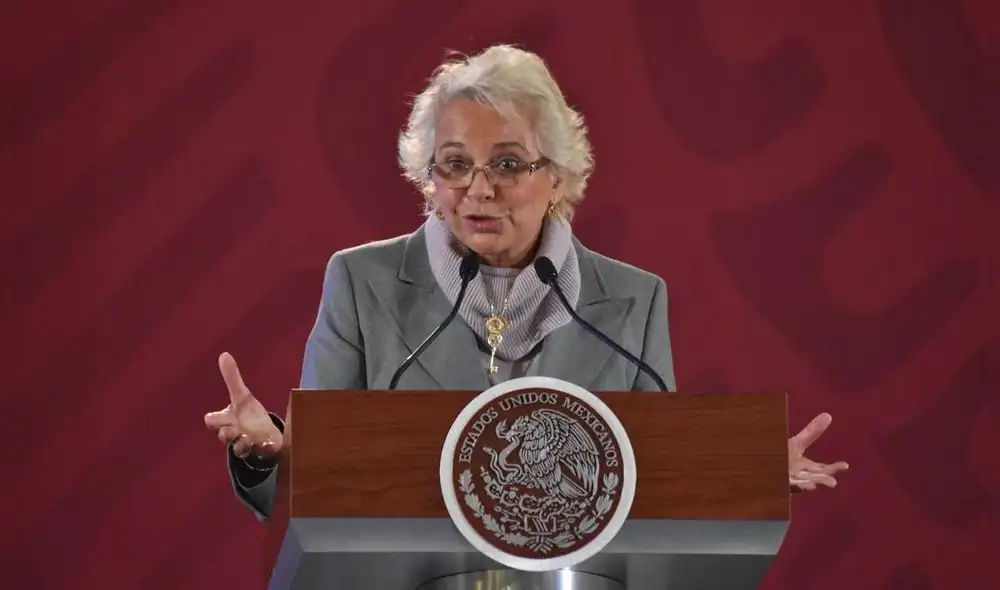 La titular de la Secretaría de Gobernación, Olga Sánchez, Cordero, mostró su preocupación por el alto índice de violencia contra la mujer durante la cuarentena. (Foto: Ángel Metropolitano) La titular de la Secretaría de Gobernación, Olga Sánchez, Cordero, mostró su preocupación por el alto índice de violencia contra la mujer durante la cuarentena. (Foto: Ángel Metropolitano)