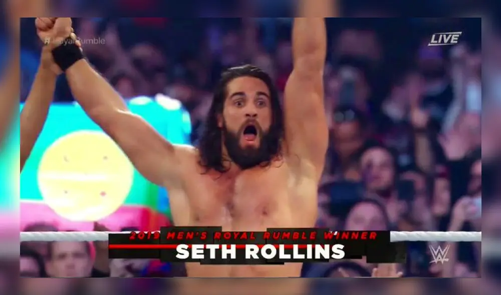 WWE Royal Rumble 2019: Seth Rolins gana la batalla real y va a Wrestlemania