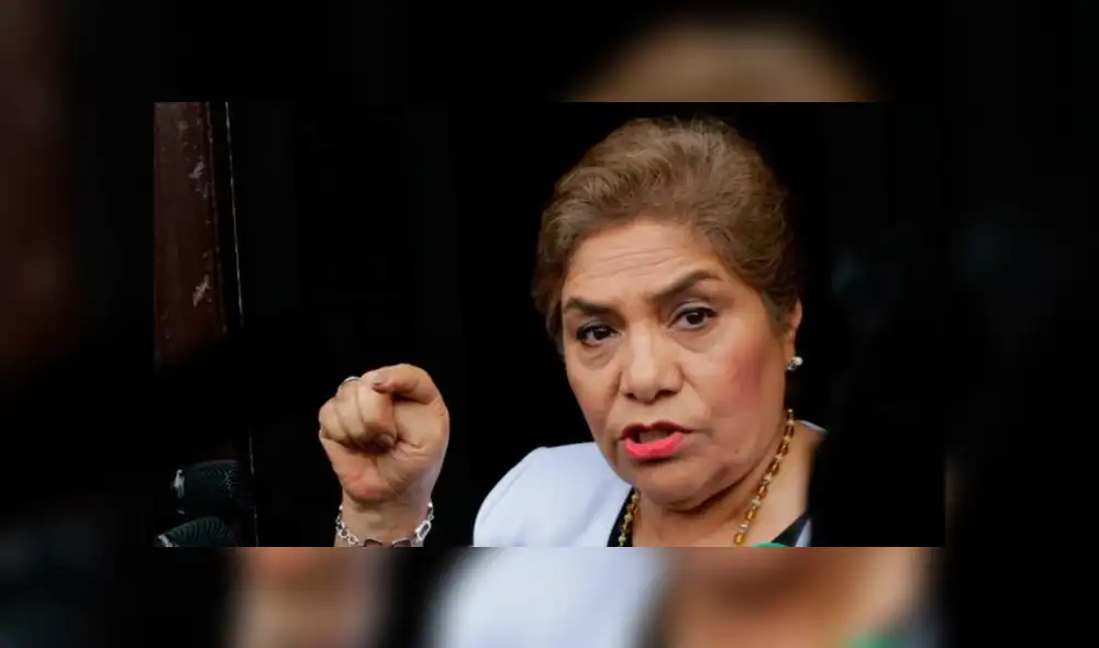 Luz Salgado: "El señor Hinostroza no es mi amigo" Luz Salgado: "El señor Hinostroza no es mi amigo"