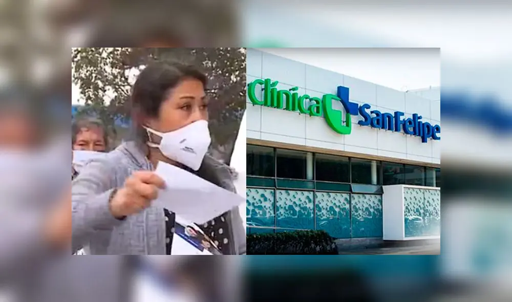 Clínica respondió ante acusaciones. Foto: Captura/América TV. Clínica respondió ante acusaciones. Foto: Captura/América TV.