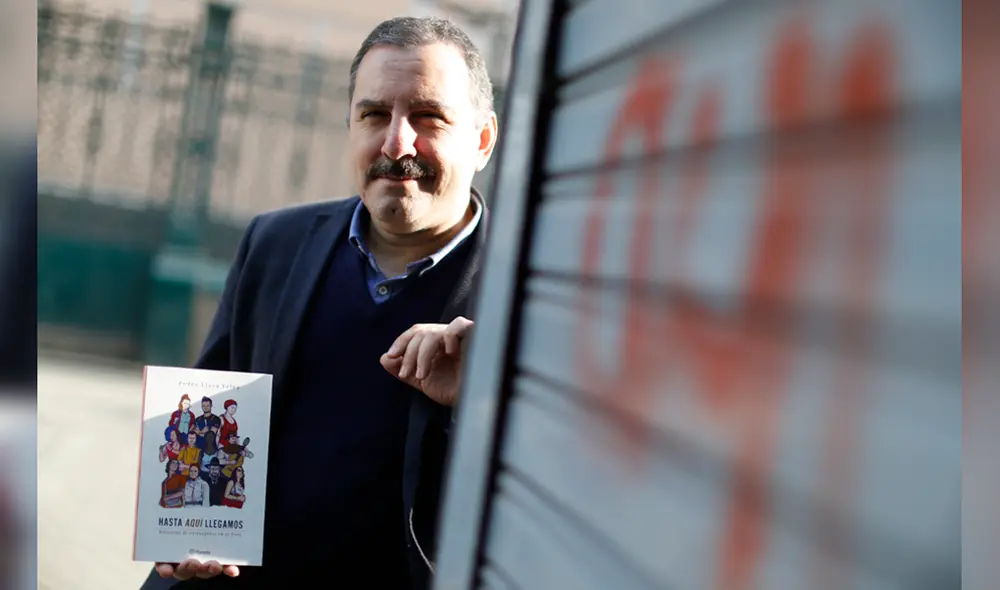Hasta aquí llegamos, libro de Pedro Llosa que narra las experiencias de extranjeros en el Perú | Foto: Mauro Malca / LR Hasta aquí llegamos, libro de Pedro Llosa que narra las experiencias de extranjeros en el Perú | Foto: Mauro Malca / LR