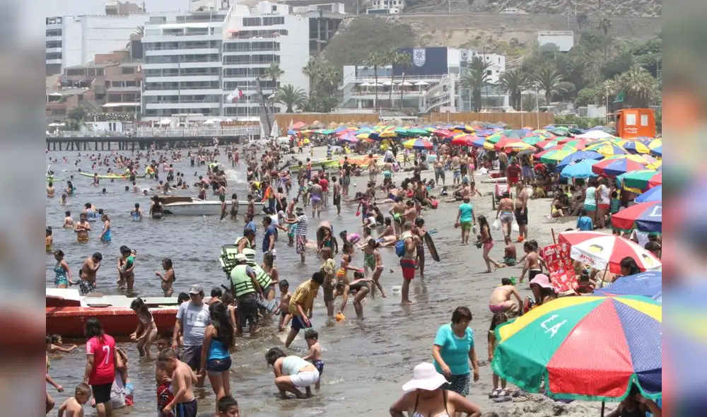 La playa del Cono Norte recibe a miles de visitantes durante verano. Crédito: La República