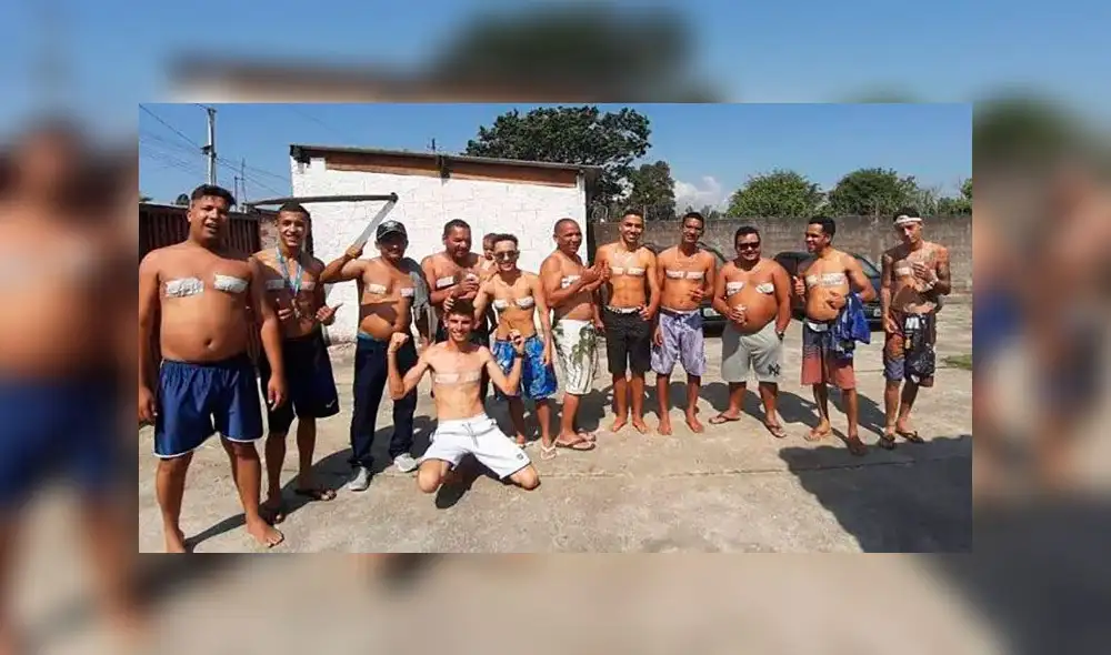 La familia de Richard Alcántara se solidarizó con él tras la operación del joven. Foto: Facebook