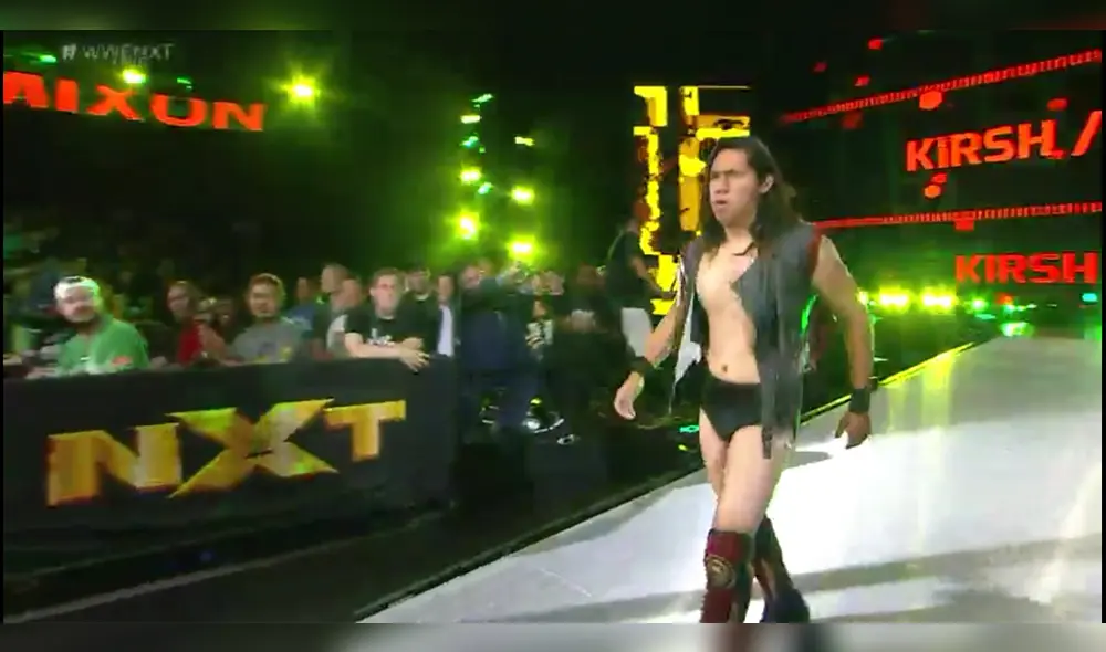 WWE: Mira la lucha completa donde debutó el peruano 'Rayo' en NXT [VIDEO]