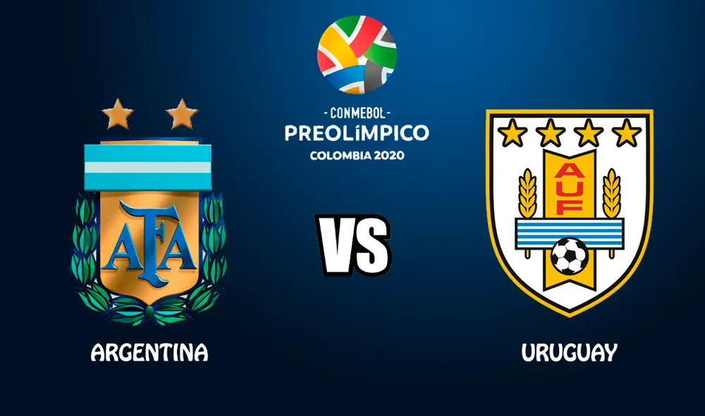 Argentina vs. Uruguay en el ‘Clásico de la Plata’ en el Preolímpcio Sub-23