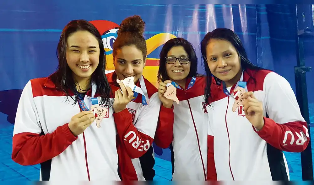 Peruanas se bañaron de bronce en Sudamericano