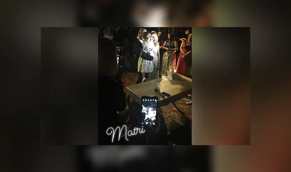 Juliana Oxenford se casó e invitó a 'Pintura Roja' para celebrarlo a lo grande