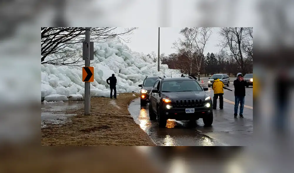 Sorprendente "Tsunami de hielo" llega a Estados Unidos y causa alarma en el mundo [VIDEOS]