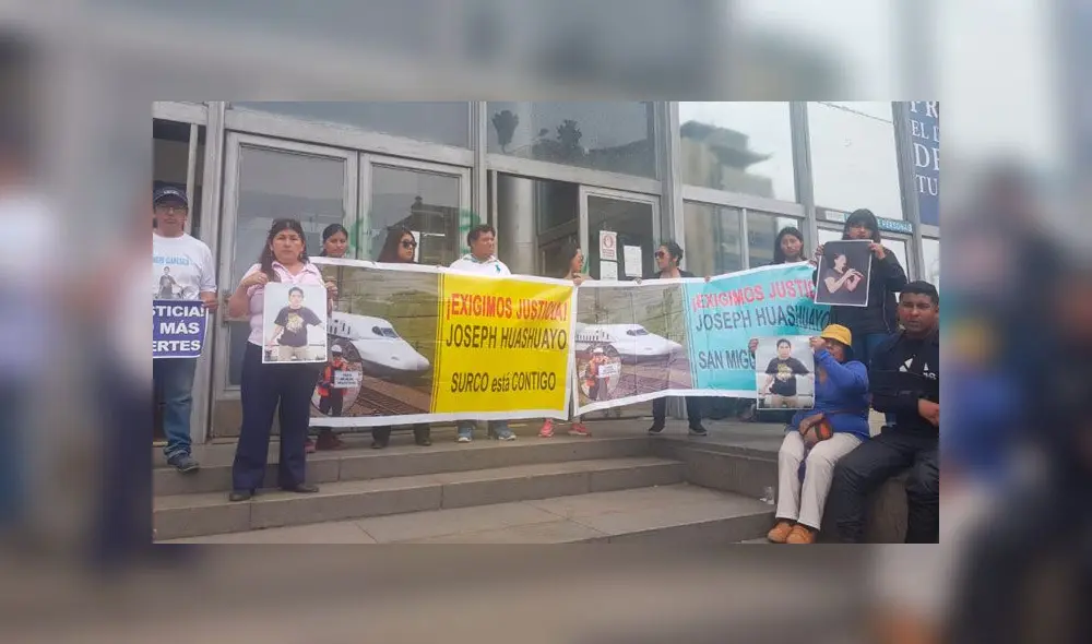 Realizan plantón para exigir que no liberen a Melisa González Gagliuffi. Créditos: La República.