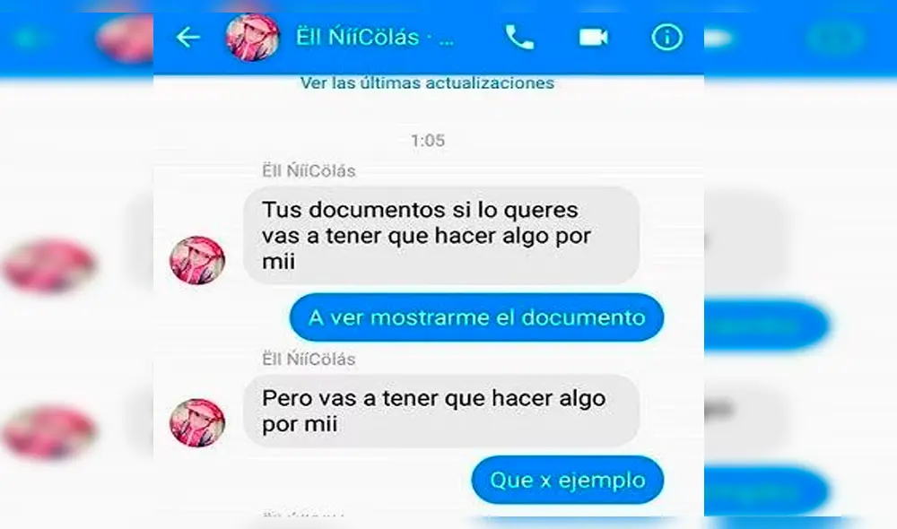 Facebook Messenger: encontró DNI de mujer y pidió sexo para entregarlo [FOTOS]