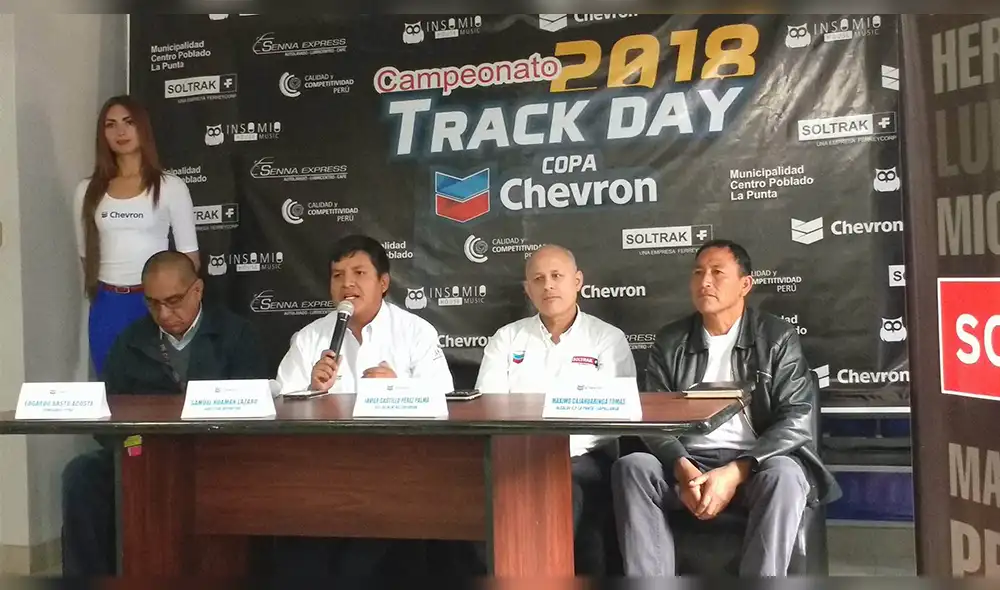 Huancayo: realizaran campeonato “Track Day Huancayo Copa Chevron”