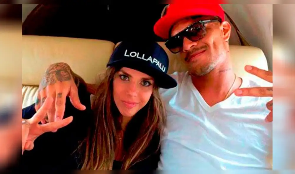 Alondra García Miró acompañó a Paolo Guerrero en el velorio de su sobrino [FOTOS] 
