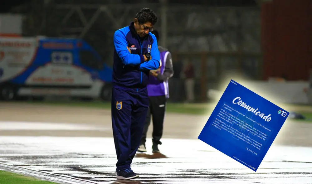 Deportivo Binacional: comunicado oficial sobre el técnico Javier Arce. Foto: Liga 1. Deportivo Binacional: comunicado oficial sobre el técnico Javier Arce. Foto: Liga 1.