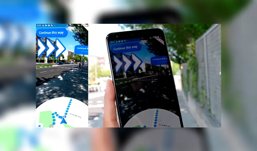Google Maps facilitará la navegación con nueva herramienta de Realidad Aumentada. Google Maps facilitará la navegación con nueva herramienta de Realidad Aumentada.