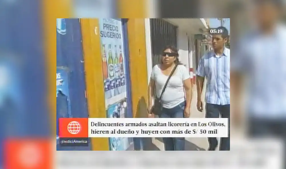 Los Olivos: delincuentes roban 50 mil soles en una licorería | VIDEO