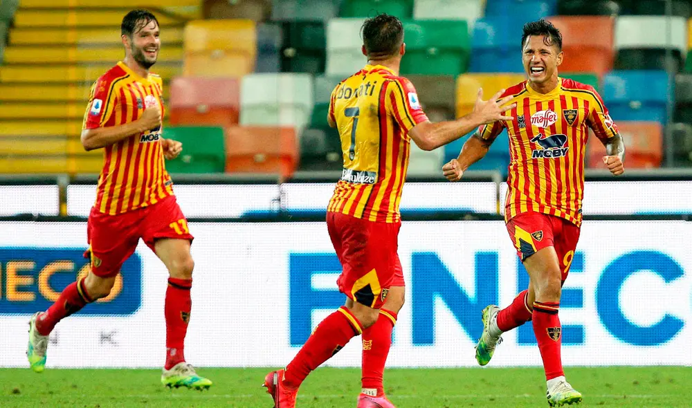Gianluca Lapadula tiene 30 años y juega en el Benevento Calcio de la Serie A de Italia. Foto: EFE