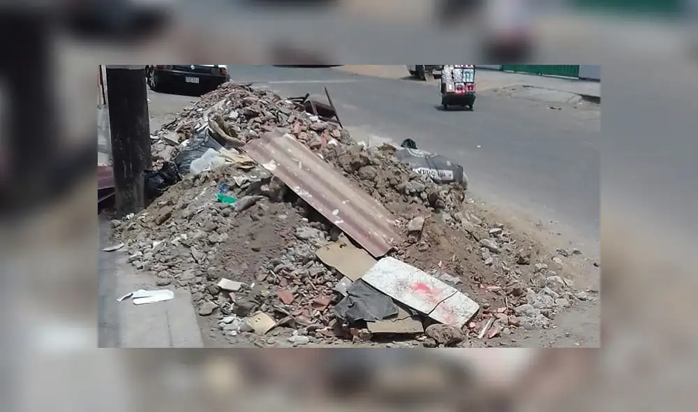 Chorrillos: alarma por desmonte y basura acumulados en calles [FOTOS]