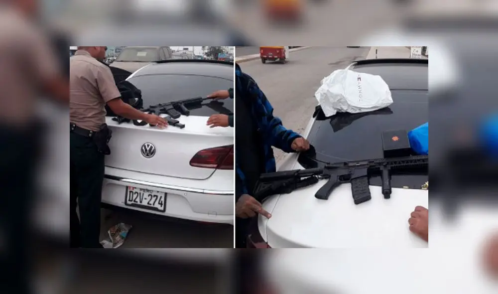 Capturan a joven de 18 con armamento de fogueo. Créditos: PNP.