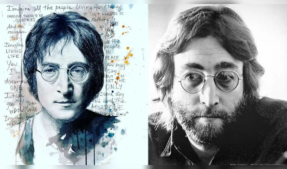 Venden icónicos lentes de Jhon Lennon a exorbitante precio. Foto: Instagram