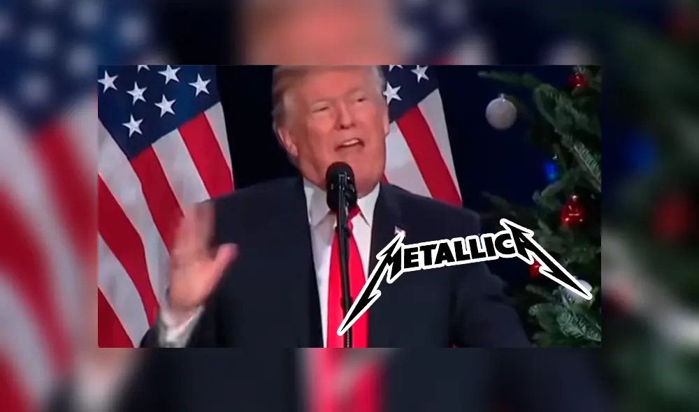 YouTube: Donald Trump "canta" Master of Puppets de Metallica y sorprende al mundo [VIDEO]