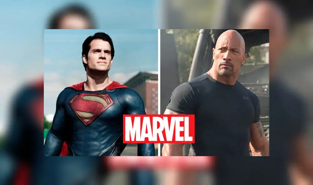 Superman y La Roca podrían estar en el UCM. Créditos: Composición