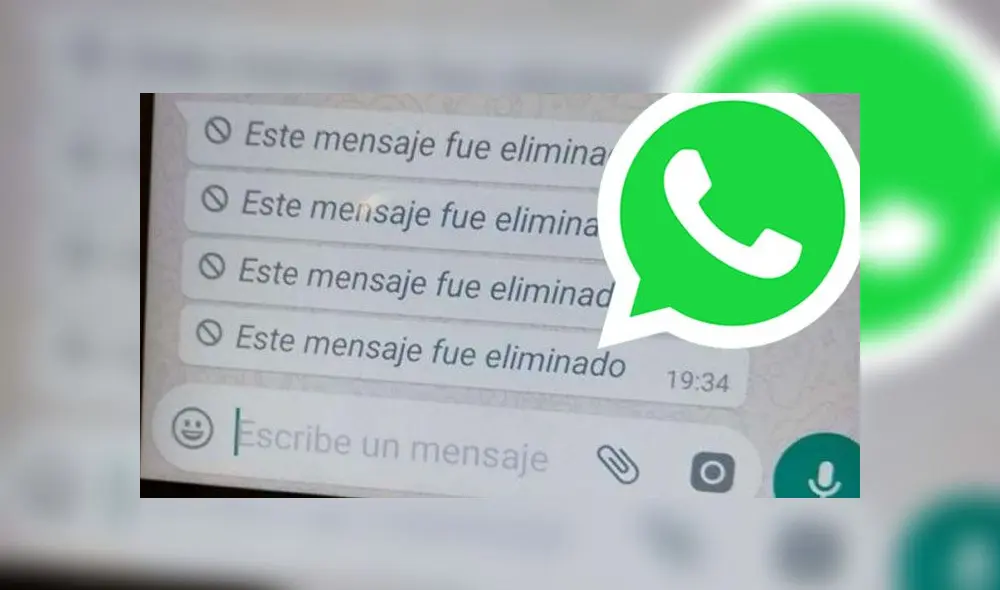 Truco de WhatsApp para saber qué decía el mensaje eliminado que envió tu amigo.