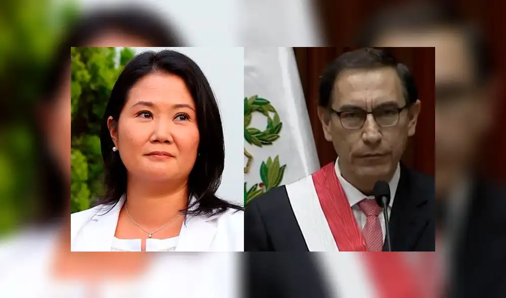 Keiko Fujimori saluda al presidente Vizcarra: “Le deseamos éxito en la gestión que inicia”
