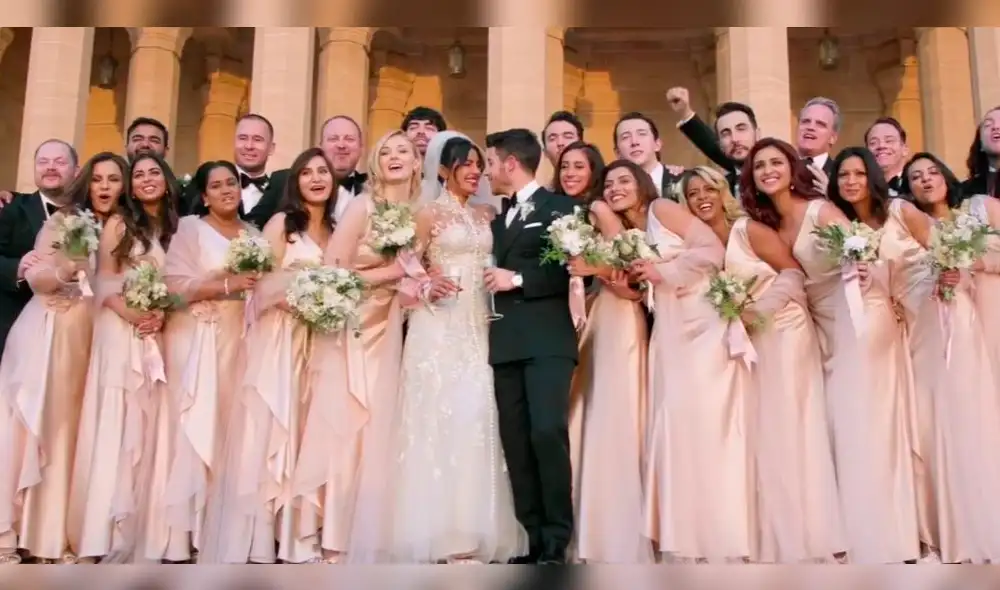 Captan a Nick Jonas llorando en boda y fans culpan a Priyanka Chopra [VIDEO]