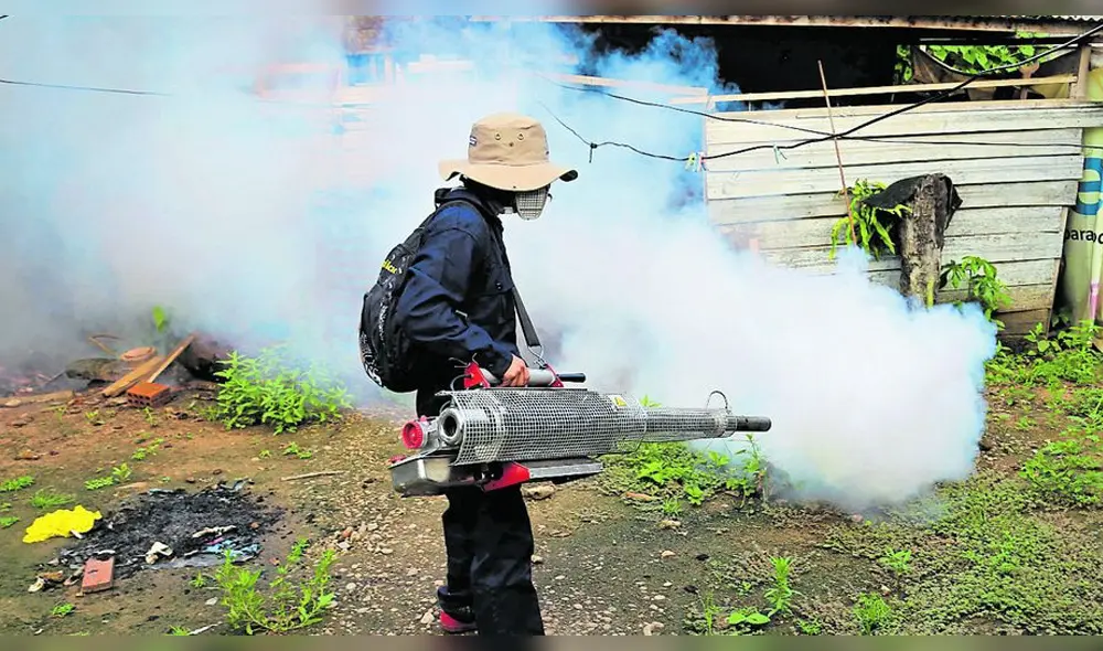 El especialista exhortó a la población a erradicar los criaderos de zancudos en las viviendas.
