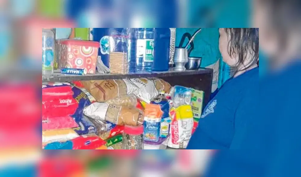 La mujer ha estado afectada porque perdió su empleo. (Fuente: Twitter)