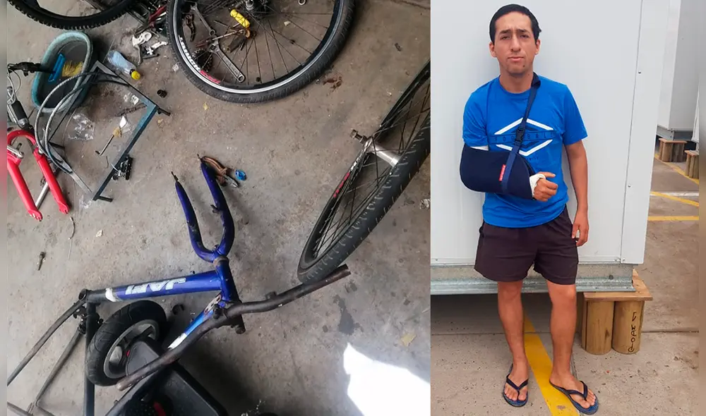 El joven fue asaltado el último fin de semana. El joven fue asaltado el último fin de semana.